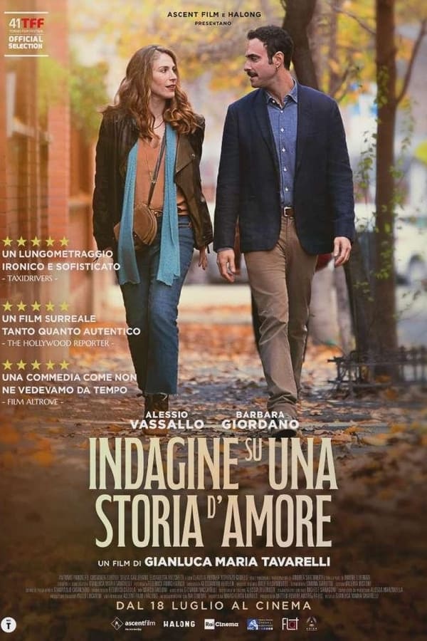 Locandina Film Indagine su una storia d'amore
