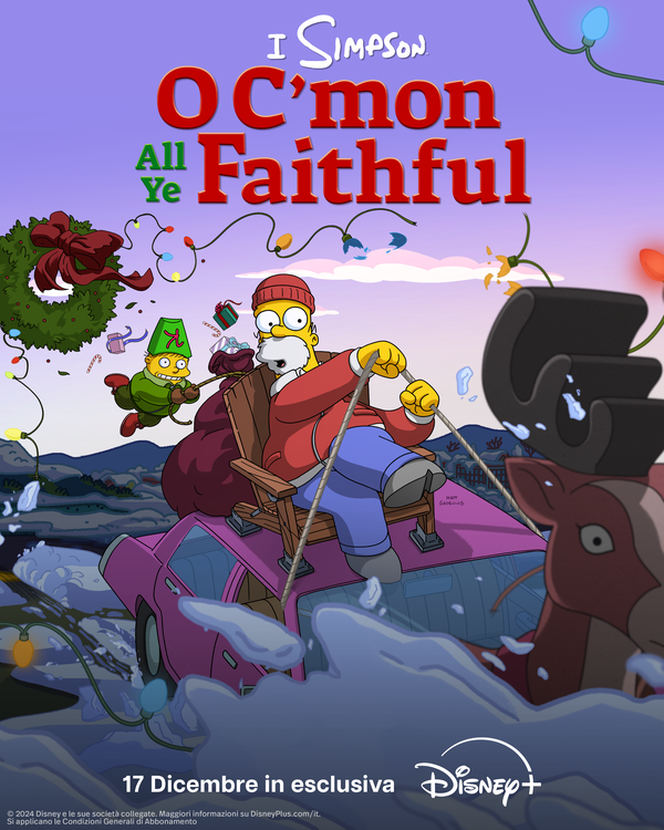 Mister Movie | Lo Speciale di Natale de I Simpson: O C’mon All Ye Faithful su Disney+