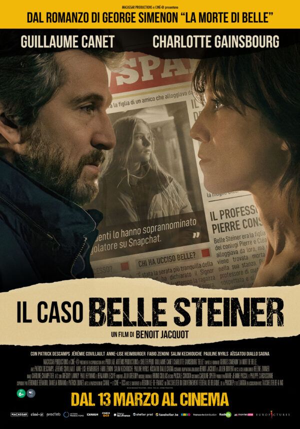 Mister Movie | In Anteprima il Poster di Il Caso Belle Steiner, con Guillaume Canet e Charlotte Gainsbourg